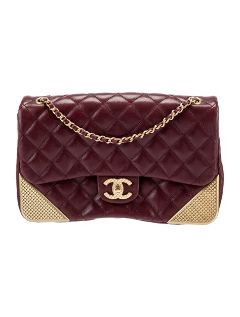 chanel rock the corner flap bag|Chanel Rock the Corner Flap Bag Chevron Leather Medium.